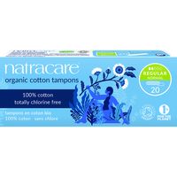 Natracare Organic Cotton Regular Tampons (20)